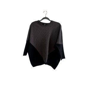 Simply Vera Vera Wang Dolman Sleeve Color Block Sweater M/L